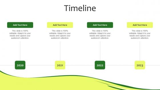 Timeline Online Promotion Plan For Food Business Ppt Show Background Image