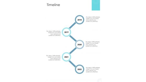 Timeline Proposal For Human Resource Outsourcing One Pager Sample Example Document