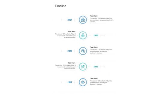 Timeline Proposal Offer Request One Pager Sample Example Document