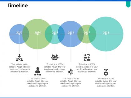 Timeline six year process c318 ppt powerpoint presentation pictures display
