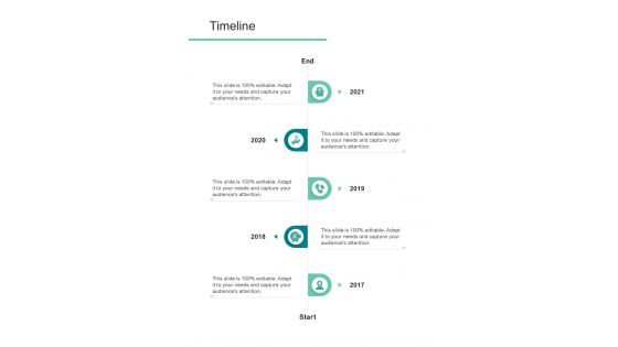 Timeline Solar Proposal Template One Pager Sample Example Document