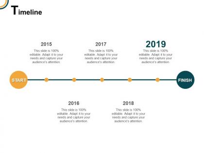Timeline year roadmap e73 ppt powerpoint presentation icon sample