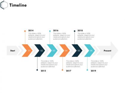 Timeline years period k33 ppt powerpoint presentation slides tips