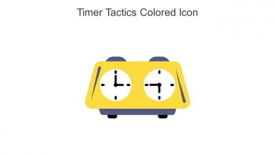 Timer Tactics Colored Icon In Powerpoint Pptx Png And Editable Eps Format