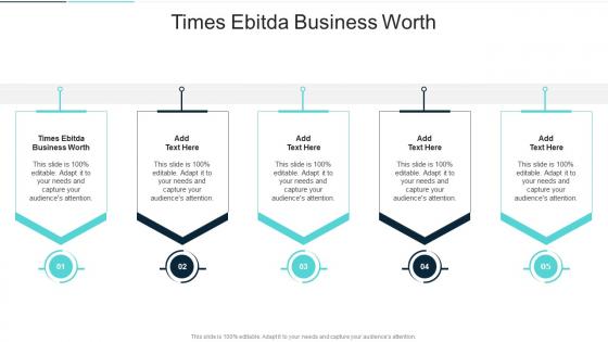 Times Ebitda Business Worth In Powerpoint And Google Slides Cpb