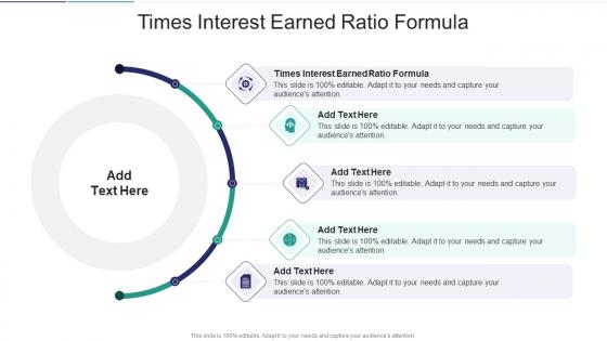 Times Interest Earned Ratio Formula In Powerpoint And Google Slides Cpb