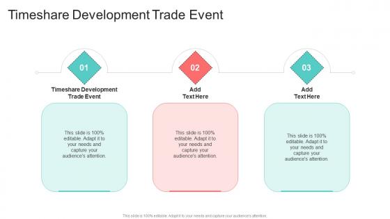 Timeshare Development Trade Event In Powerpoint And Google Slides Cpb