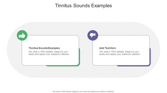 Tinnitus Sounds Examples In Powerpoint And Google Slides Cpb