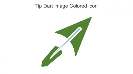 Tip Dart Image Colored Icon In Powerpoint Pptx Png And Editable Eps Format