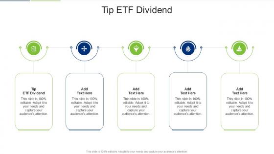 Tip ETF Dividend In Powerpoint And Google Slides Cpb