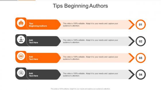 Tips Beginning Authors In Powerpoint And Google Slides Cpb