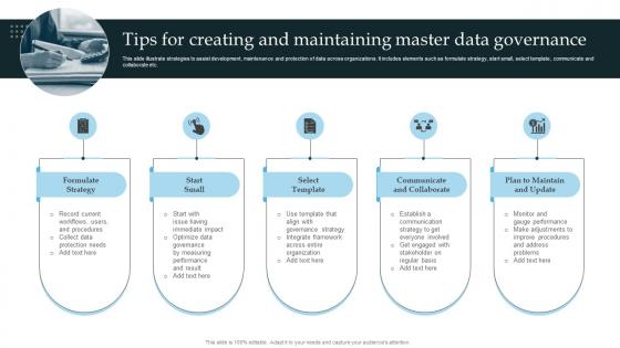 Tips For Creating And Maintaining Master Data Governance