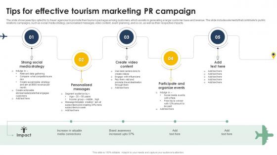 Tips For Effective Tourism Marketing PR Campaign