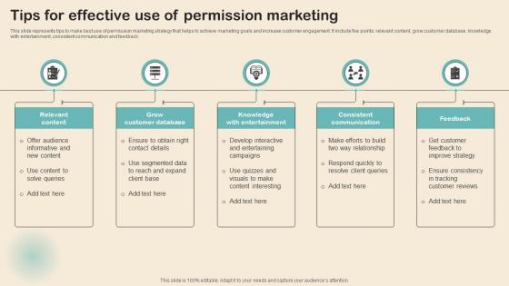 Tips For Effective Use Of Permission Marketing