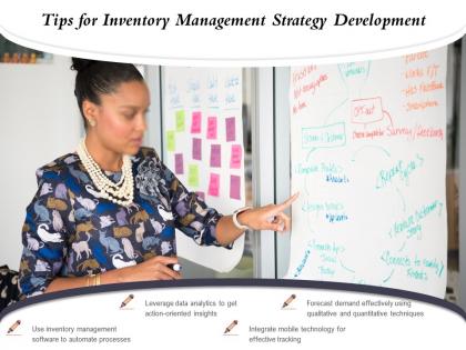 Tips for inventory management strategy development