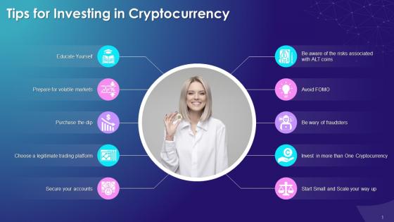 Tips For Investing In Cryptocurrency Training Ppt