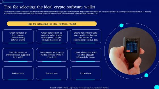 Tips For Selecting The Ideal Comprehensive Guide To Blockchain Wallets And Applications BCT SS