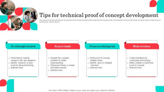 Tips For Technical Proof Of Concept Development