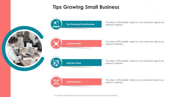 Tips Growing Small Business In Powerpoint And Google Slides Cpb