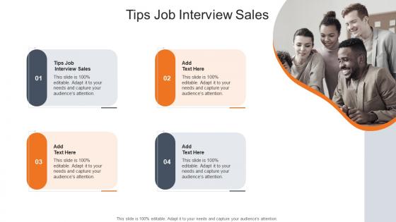 Tips Job Interview Sales In Powerpoint And Google Slides Cpb