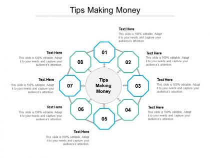 Tips making money ppt powerpoint presentation layouts slide cpb