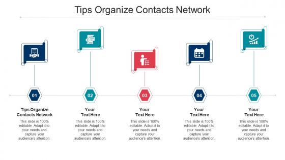 Tips organize contacts network ppt powerpoint presentation gallery example cpb