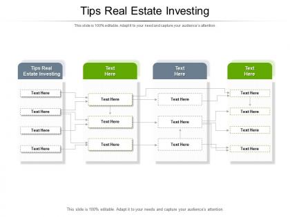 Tips real estate investing ppt powerpoint presentation model format cpb