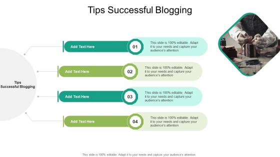 Tips Successful Blogging In Powerpoint And Google Slides Cpb
