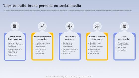 Tips To Build Brand Persona On Social Media