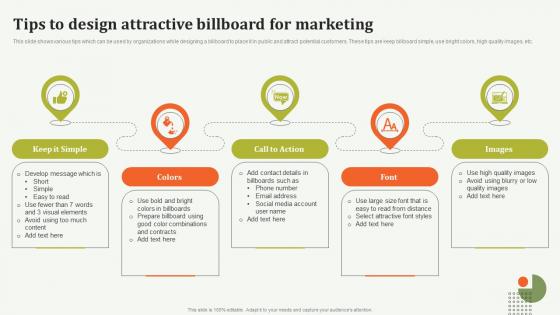 Tips To Design Attractive Billboard For Marketing Offline Marketing Guide To Increase Strategy SS