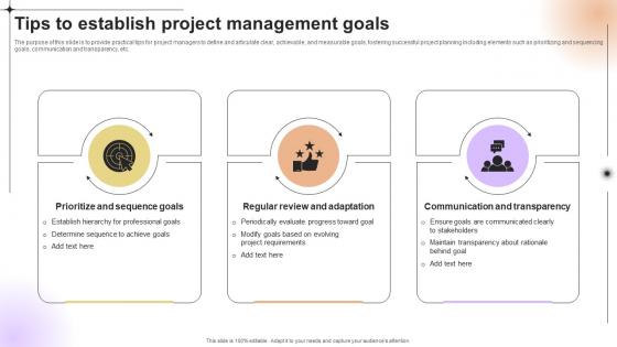Tips To Establish Project Management Goals