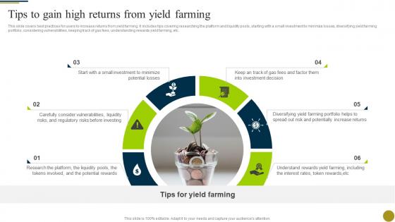 Tips To Gain High Returns From Yield Farming Understanding Role Of Decentralized BCT SS