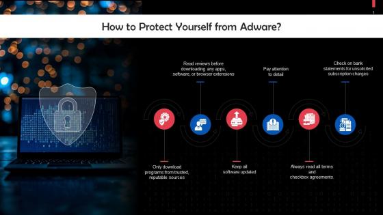 Tips To Protect Yourself From Adware Training Ppt