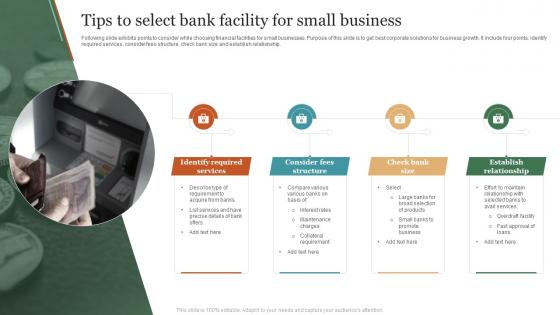 Tips To Select Bank Facility For Small Business