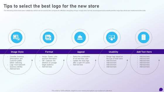 Tips To Select The Best Logo For The New Store Launching Retail Company