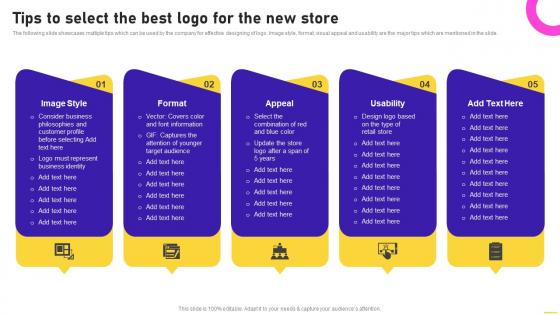 Tips To Select The Best Logo For The New Store Opening Speciality Store To Increase