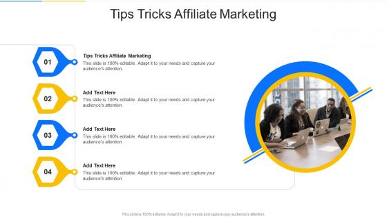 Tips Tricks Affiliate Marketing In Powerpoint And Google Slides Cpb