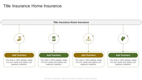 Title Insurance Home Insurance In Powerpoint And Google Slides Cpb