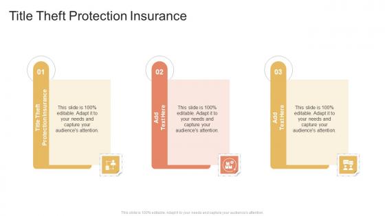 Title Theft Protection Insurance In Powerpoint And Google Slides Cpb