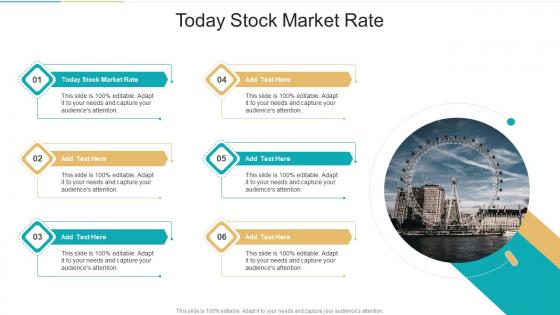 Today Stock Market Rate In Powerpoint And Google Slides Cpb