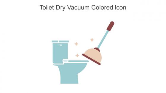 Toilet Dry Vacuum Colored Icon In Powerpoint Pptx Png And Editable Eps Format