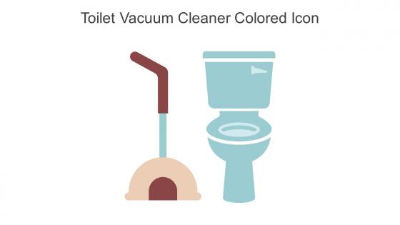 Toilet Vacuum Cleaner Colored Icon In Powerpoint Pptx Png And Editable Eps Format