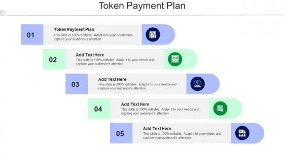 Token Payment Plan Ppt Powerpoint Presentation Gallery Inspiration Cpb