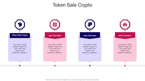 Token Sale Crypto In Powerpoint And Google Slides Cpb