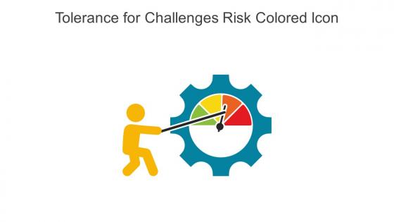 Tolerance For Challenges Risk Colored Icon In Powerpoint Pptx Png And Editable Eps Format