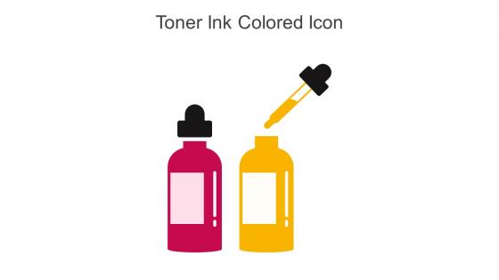 Toner Ink Colored Icon In Powerpoint Pptx Png And Editable Eps Format