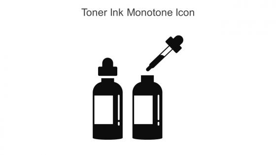 Toner Ink Monotone Icon In Powerpoint Pptx Png And Editable Eps Format