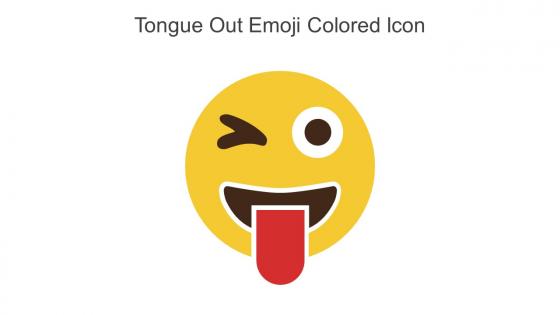 Tongue Out Emoji Colored Icon In Powerpoint Pptx Png And Editable Eps Format