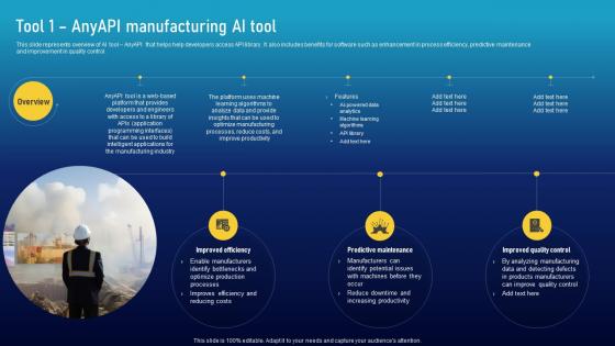 Tool 1 Anyapi Manufacturing Ai Tool Must Have Ai Tools To Accelerate Your Business Success AI SS V
