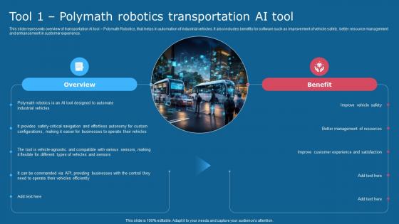 Tool 1 polymath Robotics Transportation Ai Tool Comprehensive Guide To Use AI SS V